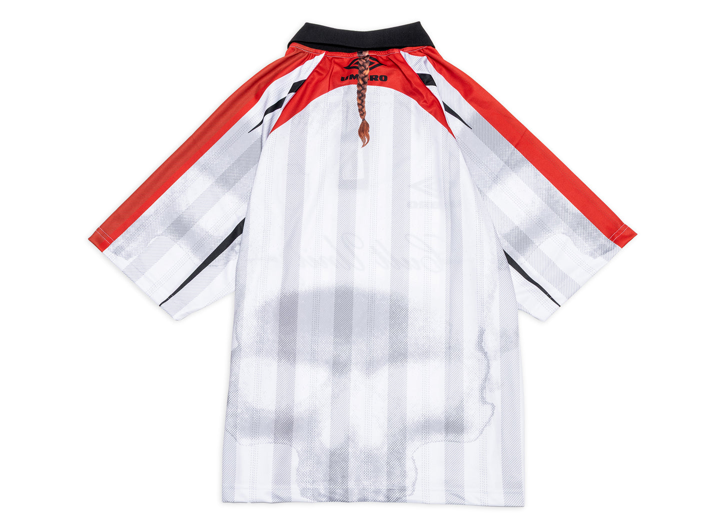 Umbro 01-03 Polo in White / Red