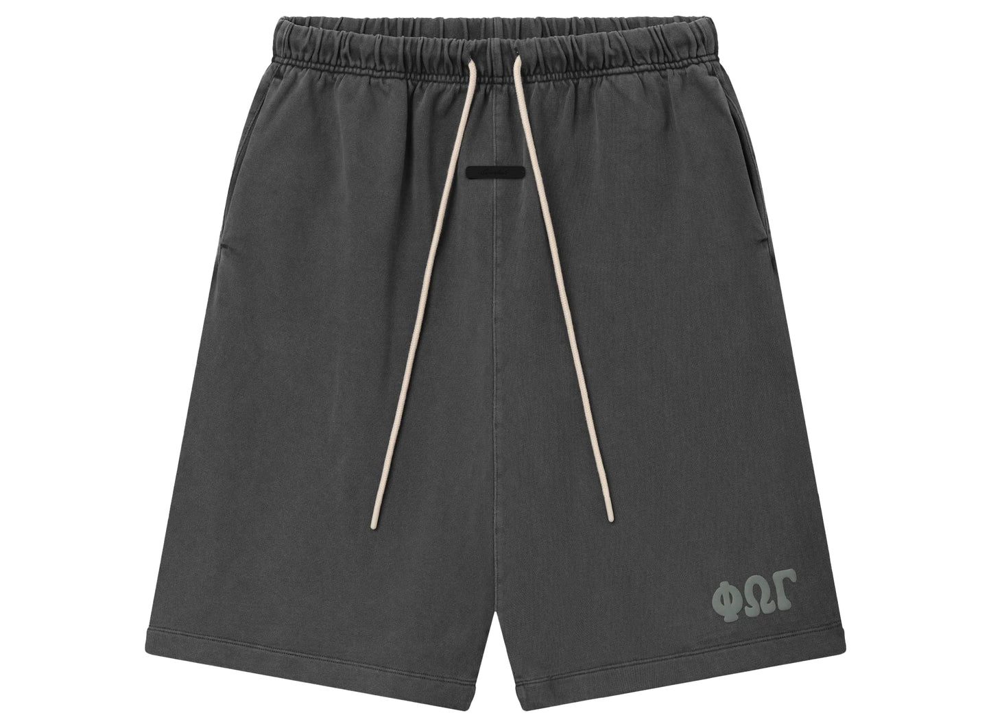 Fear of God Essentials 90's Short in Washed Iron Grey