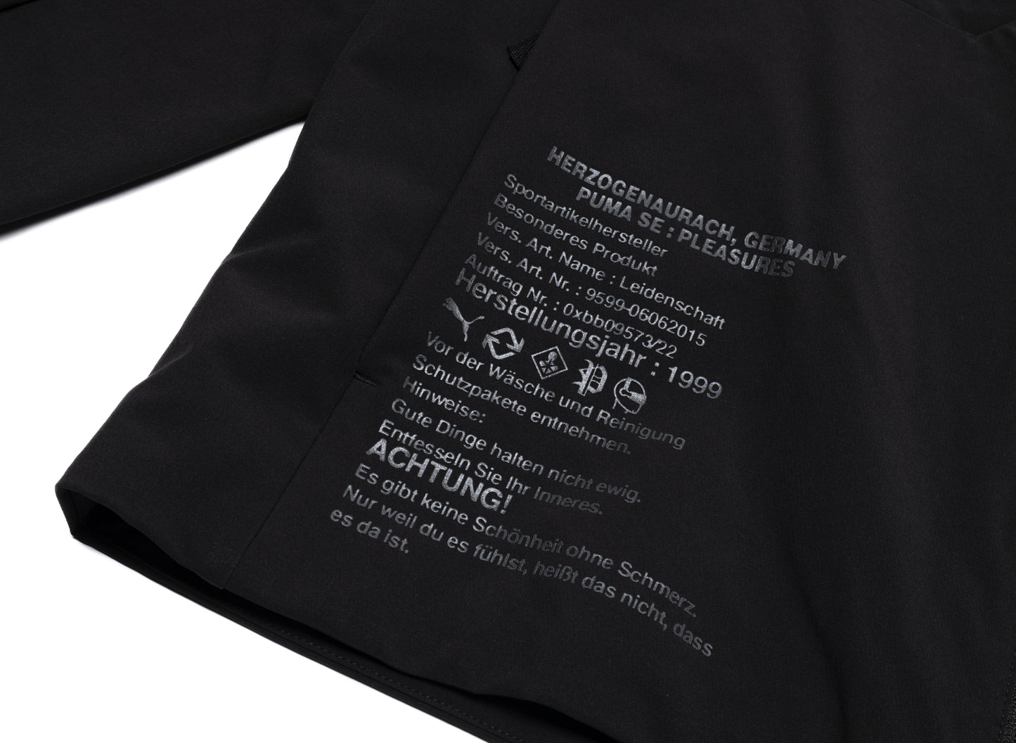 Puma x Pleasures Zip-Off Jacket