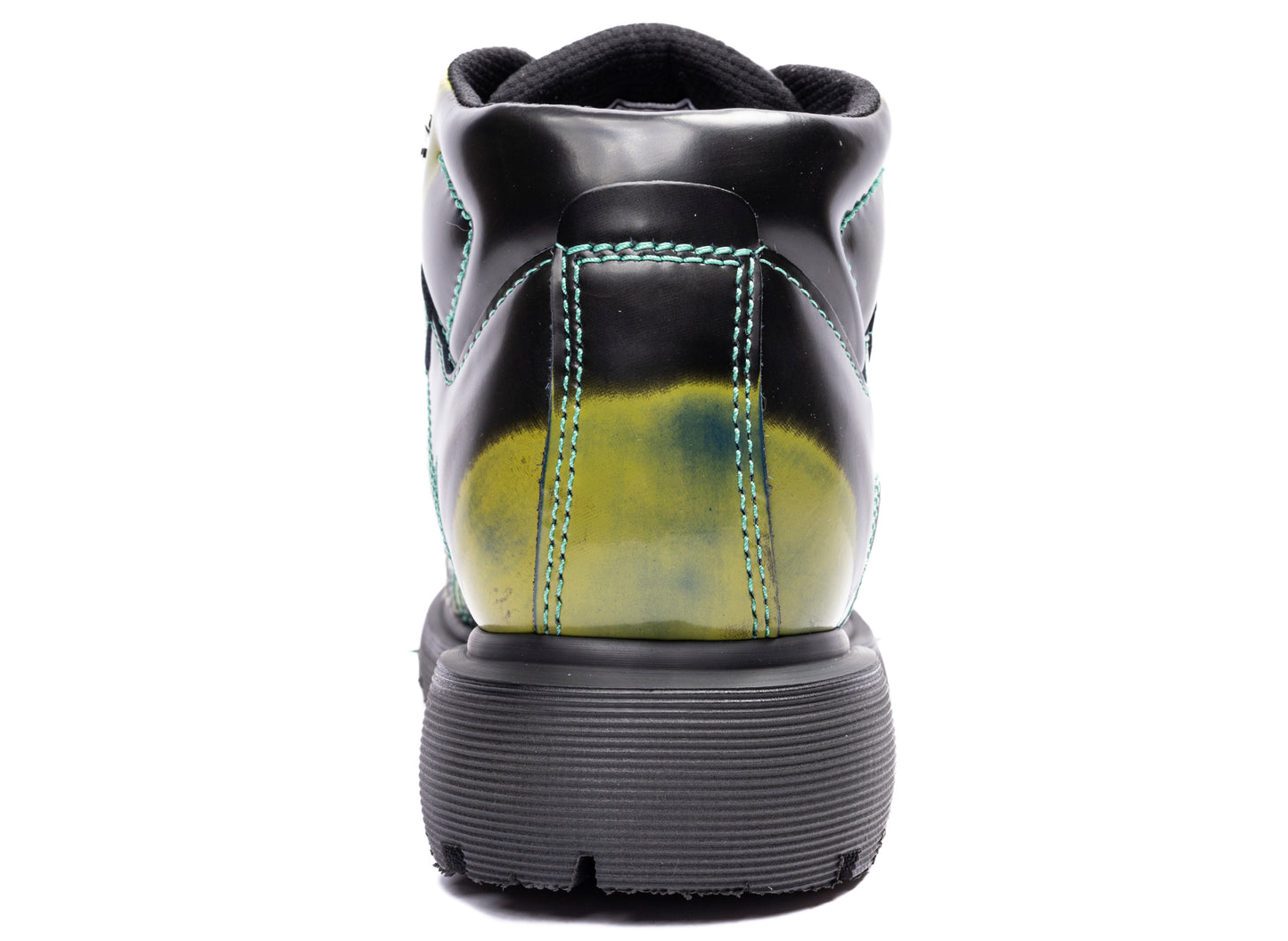 Dr. Martens x Brain Dead Wayborne Boot in Black / Marsh Green / Dark Teal / White
