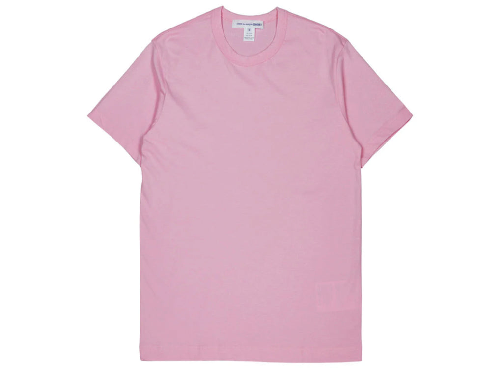 Comme des Garçons SHIRT S/S Knit T-Shirt in Pink
