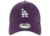 New Era Corduroy 9FORTY Los Angeles Dodgers Snapback Hat in Purple