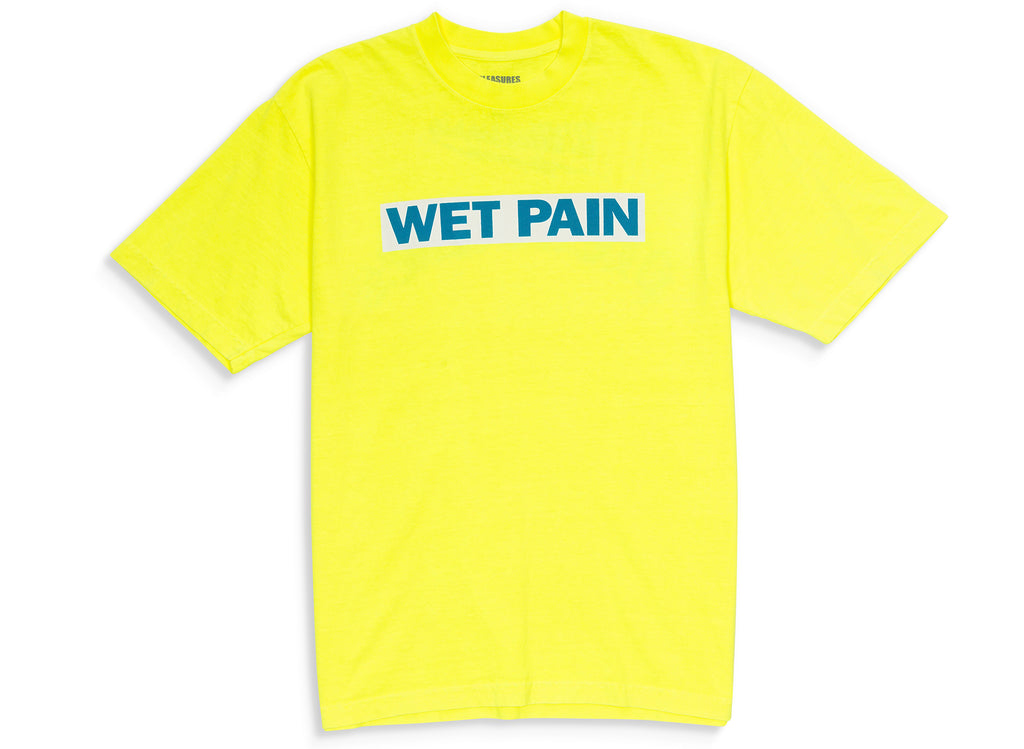 Pleasures Wet Pain Tee in Yellow