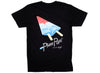 Paper Planes Americana Plane Pops Tee in Black