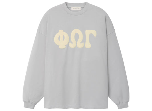 Fear of God Essentials Merch Long Sleeve Tee in Washed Overcast