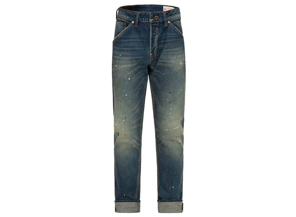 Evisu Graffiti Daicock Print Carrot Fit Jeans