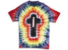 Pleasures Dyed Tee in Tie Dye