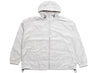 A Bathing Ape Solid Color Nylon Hooded Jacket in Grey