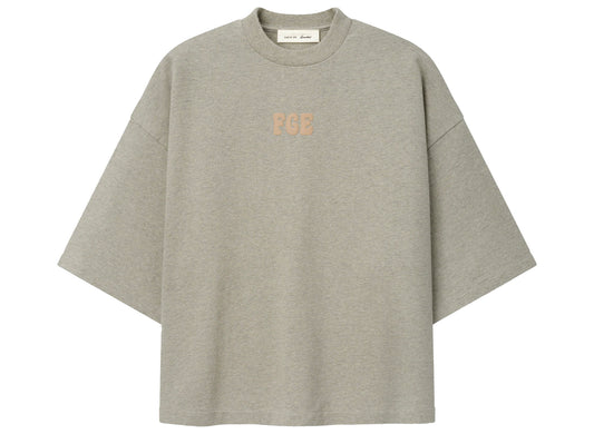 Fear of God Essentials Merch Tee in Washed Seal Heather