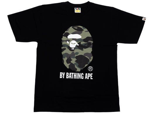 A Bathing Ape 1st Camo by Bathing Ape Tee in Black/Green