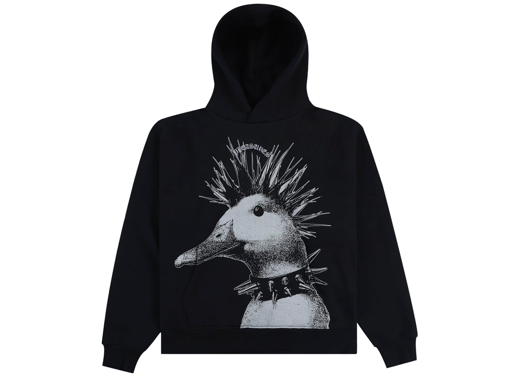 Pleasures Punk Duck Hoodie in Black