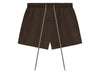 Fear of God Essentials Nylon Running Shorts in Wood