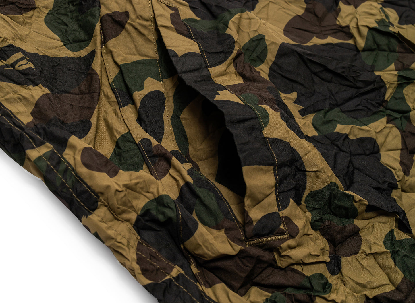 A Bathing Ape Crinkle Effect 1st Camo Half Zip Hoodie – Oneness A Bathing Ape Crinkle Effect 1st Camo Half Zip Hoodie – Oneness