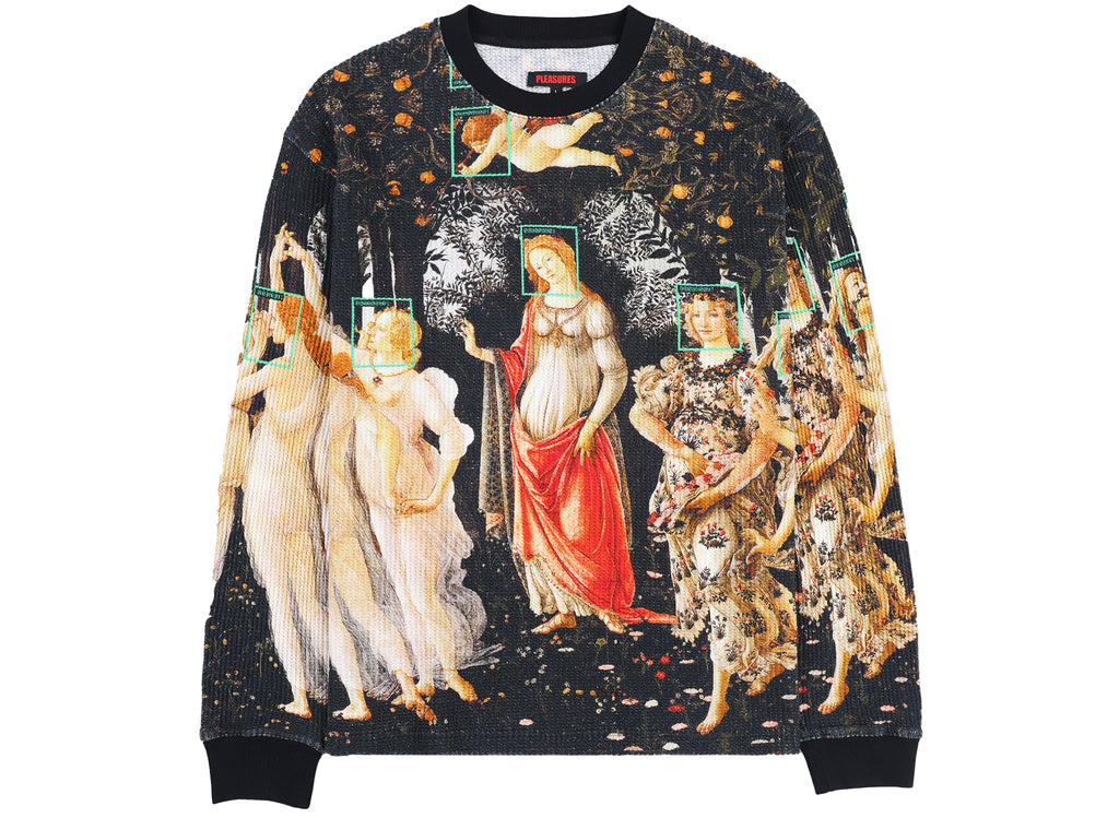 Pleasures Facial Thermal Long Sleeve Tee