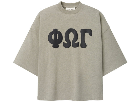 Fear of God Essentials Merch Tee in Seal Heather