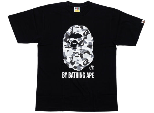 A Bathing Ape ABC Camo by Bathing Ape Tee in Black/White