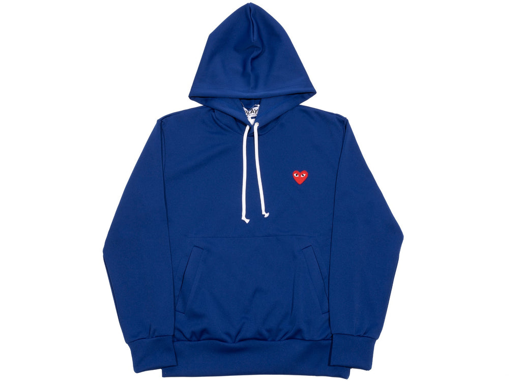 Comme des Garçons PLAY Heart Hoodie 'Blue'