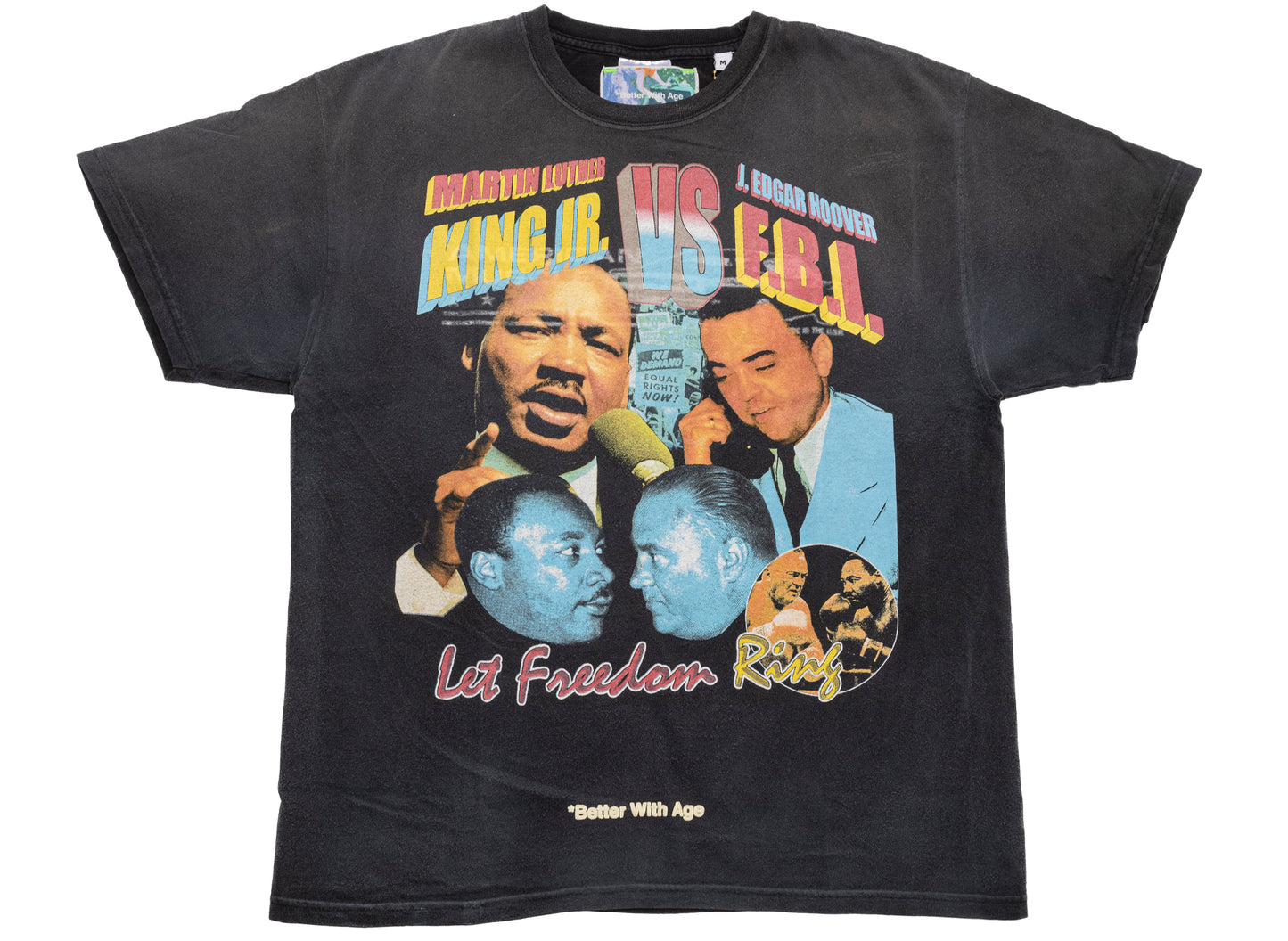 Better With Age Freedom Tee in Black