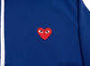 Comme des Garçons PLAY Heart Hoodie 'Blue'