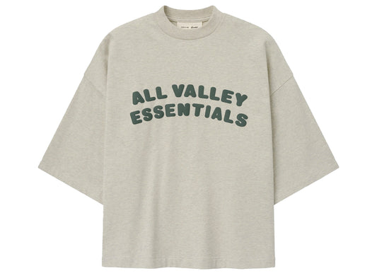 Fear of God Essentials Merch Tee in Vanilla Heather