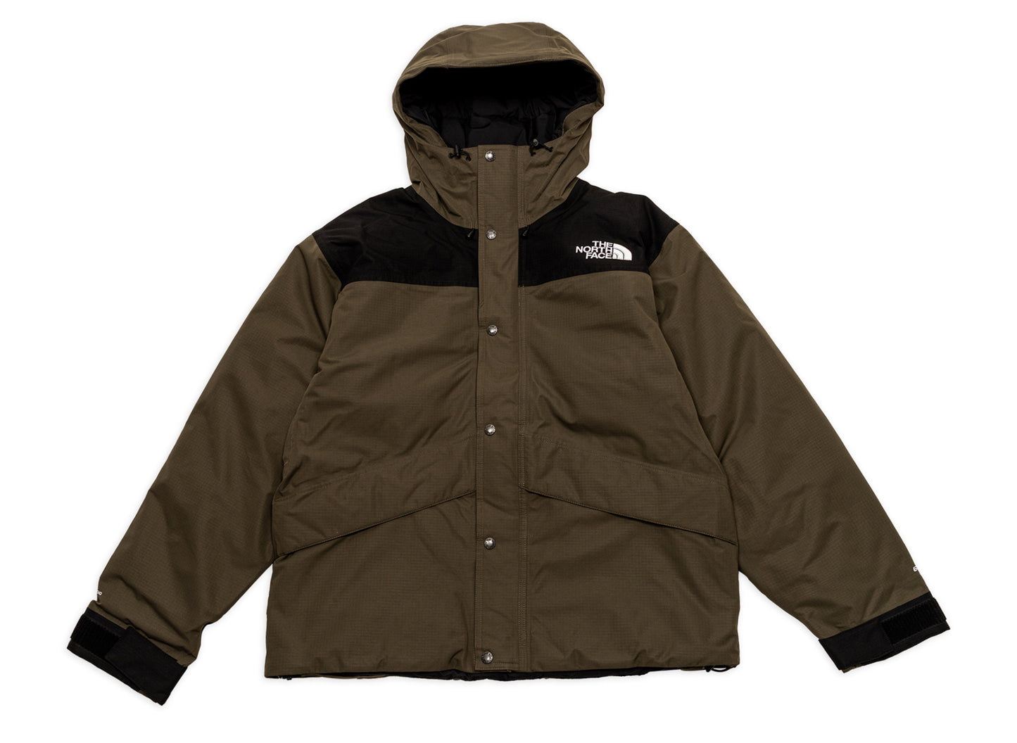 The North Face Mountain Down Jacket in New Taupe Green – Oneness