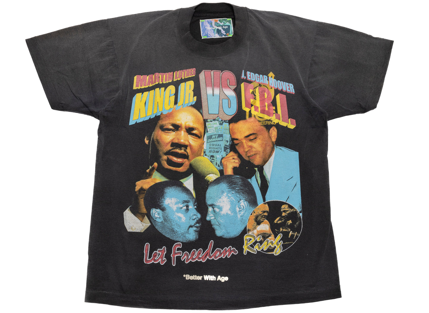 Better With Age Freedom Tee in Black