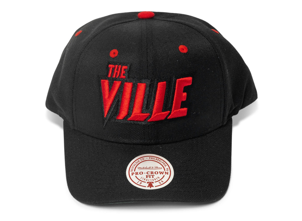 Mitchell & Ness NCAA Louisville Cardinals The Ville Pro Crown Snapback