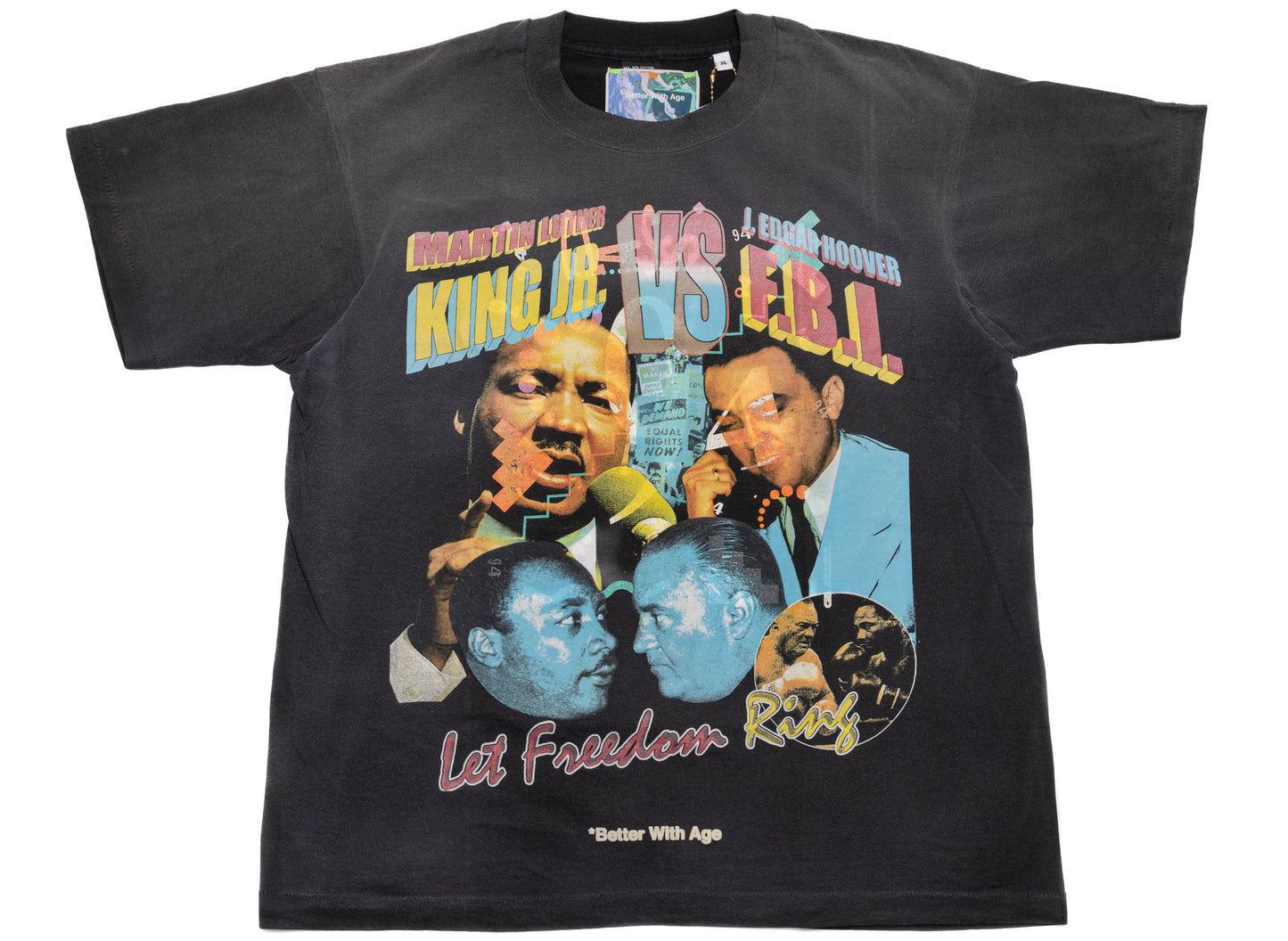 Better With Age Freedom Tee in Black