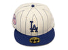 New Era Diet Start Monday 5950 Pinstripe Los Angeles Dodgers Fitted Hat