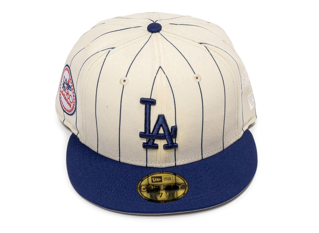 New Era Diet Start Monday 5950 Pinstripe Los Angeles Dodgers Fitted Hat