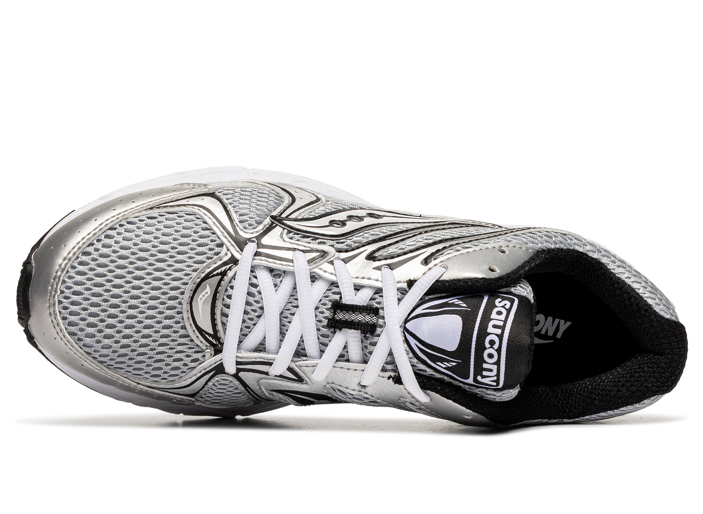 Saucony Ride Millennium en « Argent / Noir »