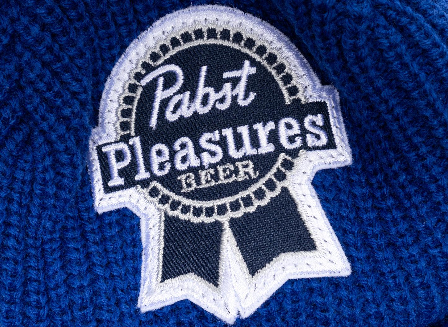 Pleasures x PABST PBR Beanie