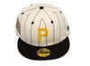New Era Diet Start Monday 5950 Pinstripe Pittsburgh Pirates Fitted Hat