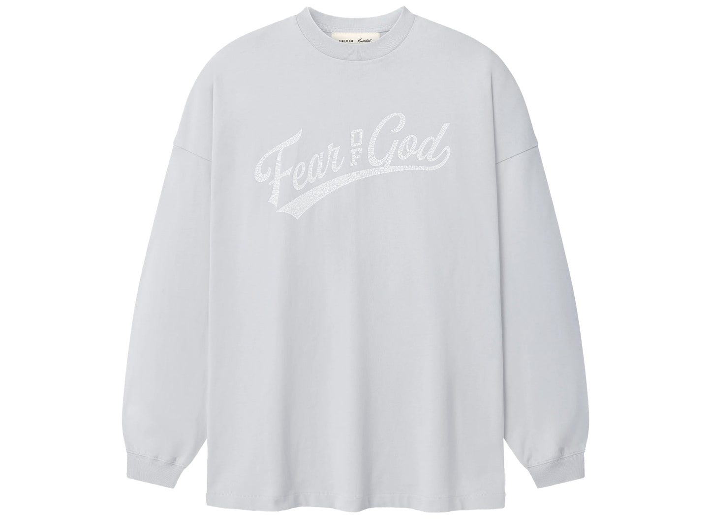 Fear of God Essentials Merch Long Sleeve Tee in Overcast