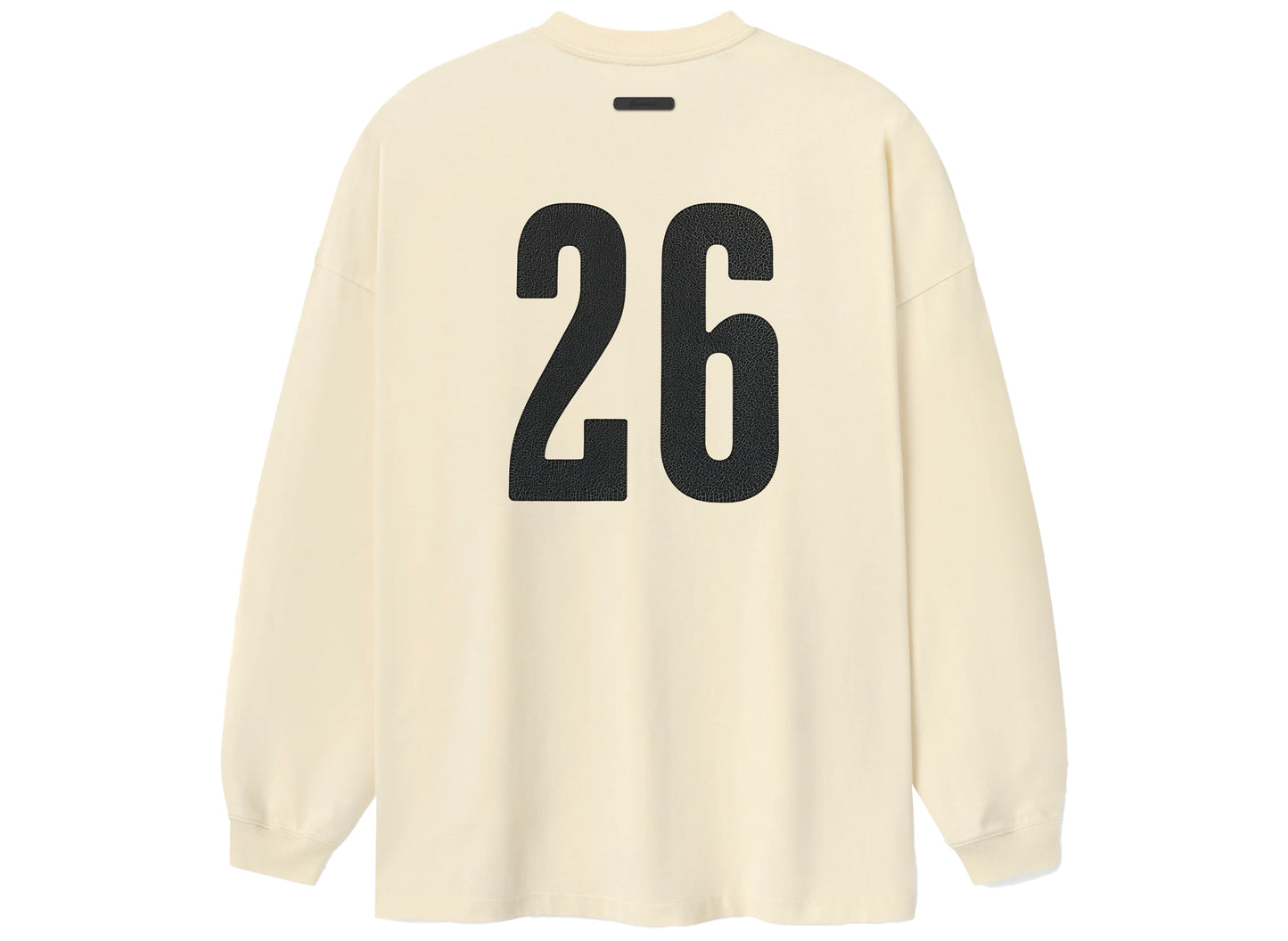 Fear of God Essentials Merch Long Sleeve Tee in Chalk