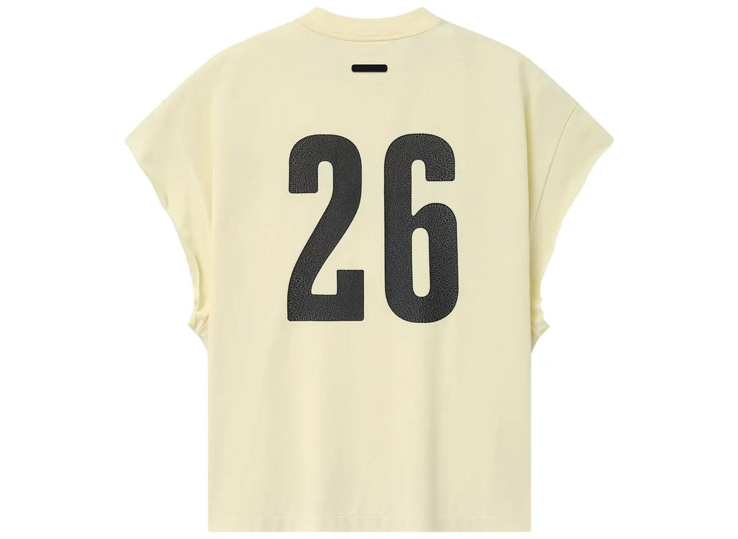 Fear of God Essentials Cut Off 90's Shirt in Chalk