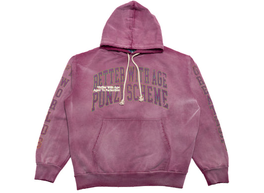 Better With Age Ponzi Hoodie in Fuchsia