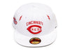 New Era Diet Start Monday 5950 Lightning Bolts Cincinnati Reds Fitted Hat