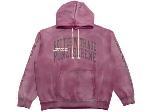 Better With Age Ponzi Hoodie in Fuchsia