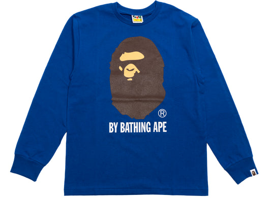 A Bathing Ape by Bathing Ape L/S Tee in Blue