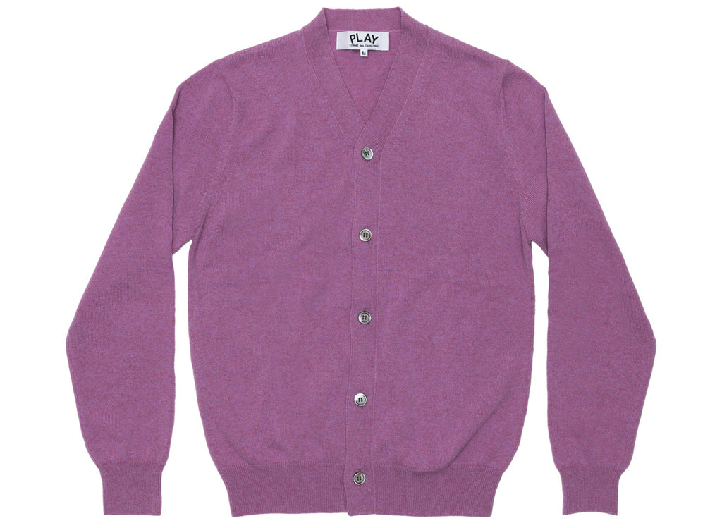 Comme des Garçons PLAY Cardigan in Purple