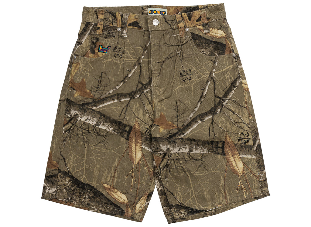 HUF Realtree Cromer Shorts in Desert