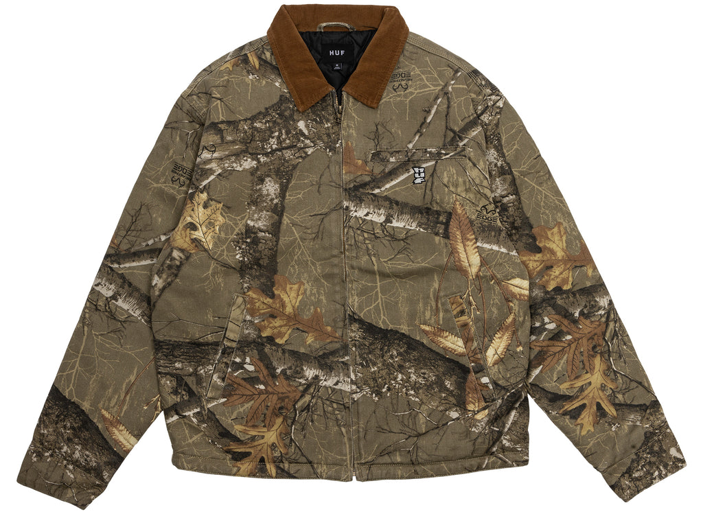 HUF x Realtree Megablast Work Jacket in Desert