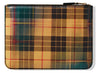 Comme des Garçon Lenticular Tartan SA5100 Wallet 'Yellow/Green'