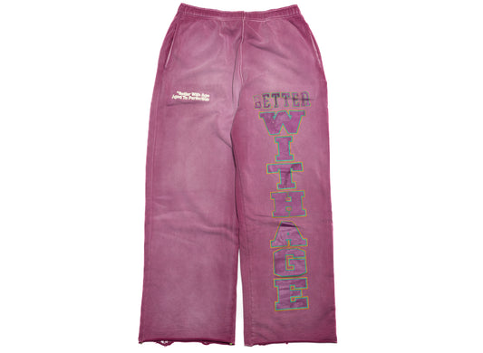 Better With Age Ponzi Sweatpant in Fuchsia