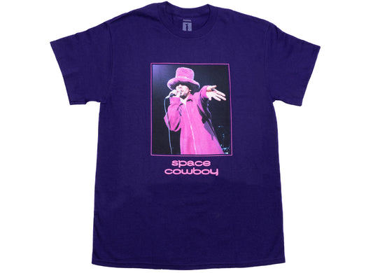 Pleasures Jamiroquai Space Cowboy T-Shirt in Purple
