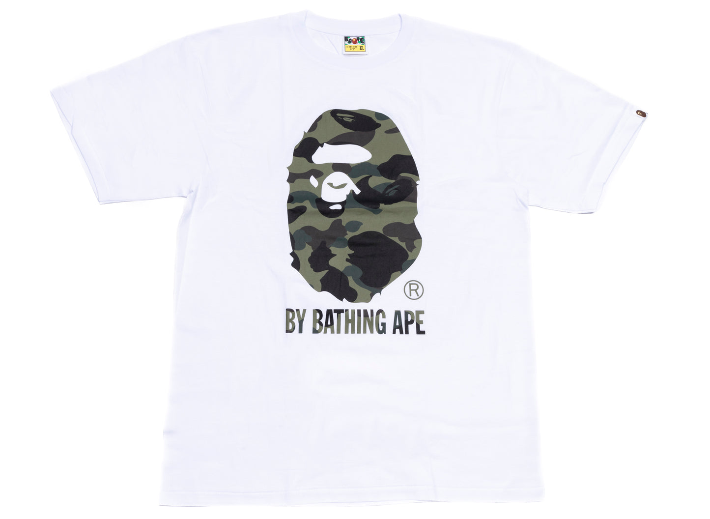 A Bathing Ape 1st Camo by Bathing Ape Tee in White xld