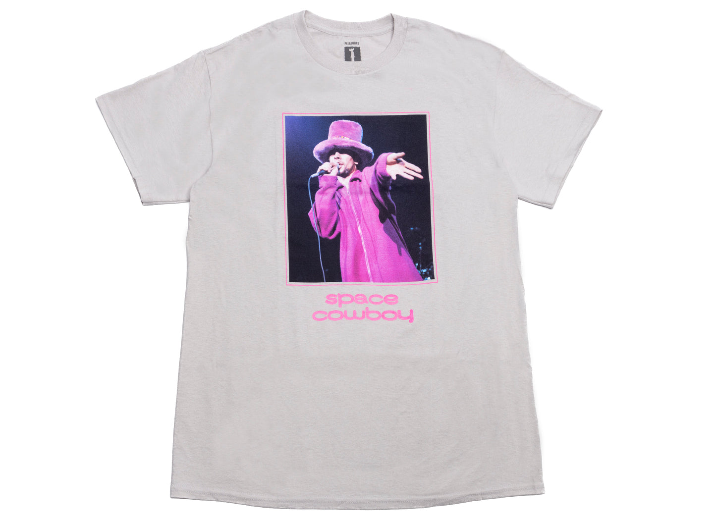 Pleasures Jamiroquai Space Cowboy T-Shirt in Steel