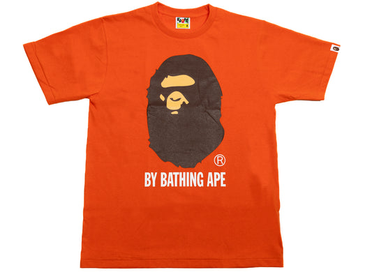 A Bathing Ape By Bathing Ape Tee in Orange