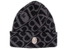 A Bathing Ape Sport Monogram Knit Cap in Black